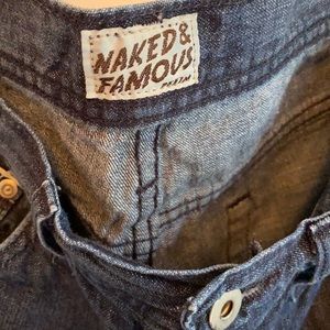 Men’s Naked & Famous Denim lightweight selvedge - Weird Guy Fit